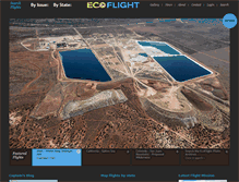 Tablet Screenshot of ecoflight.org